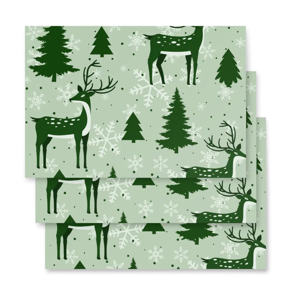 Reindeer Wrapping paper product image (4)