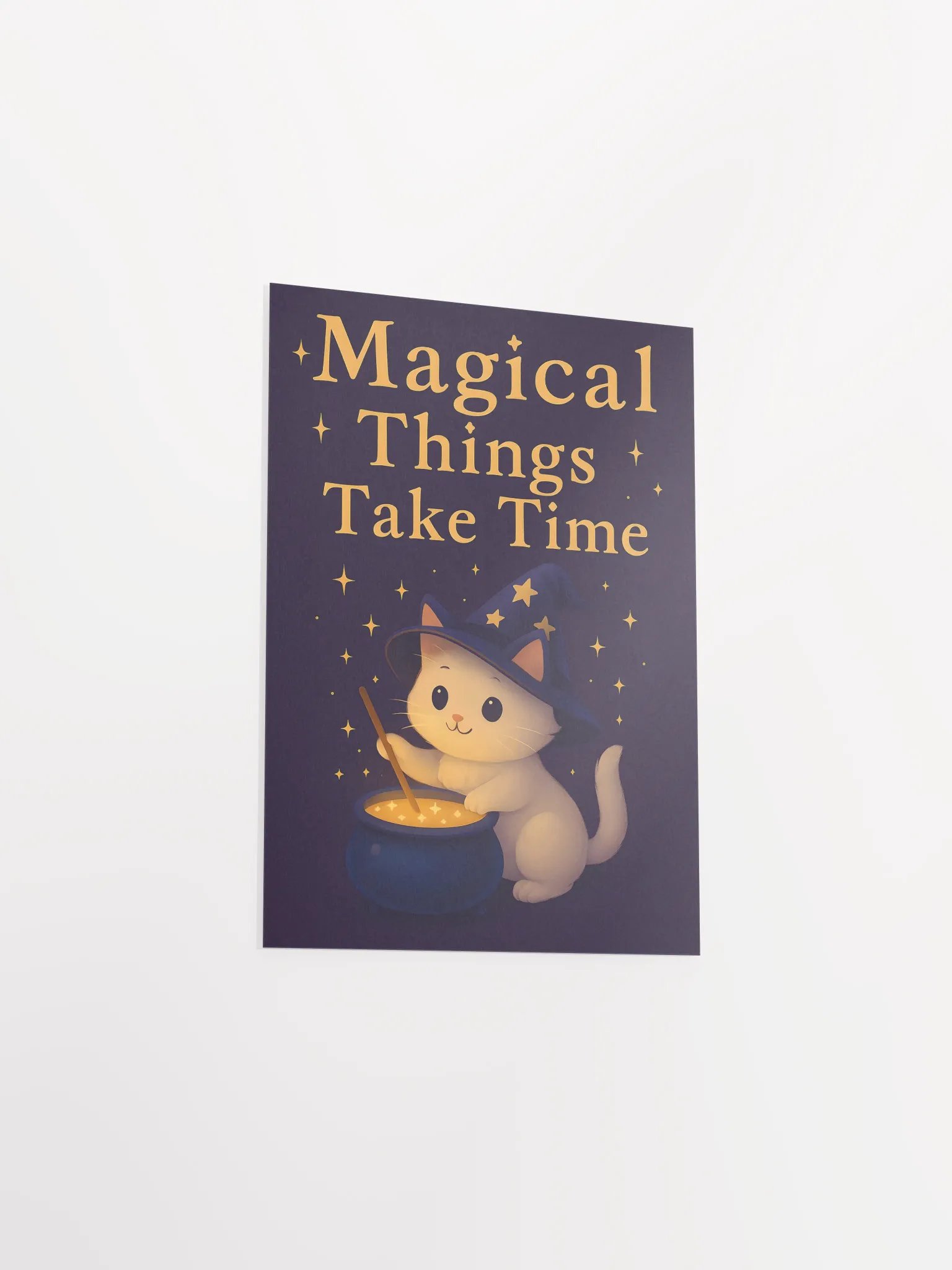 Magical Cute Cat Motivational Poster product image (16)