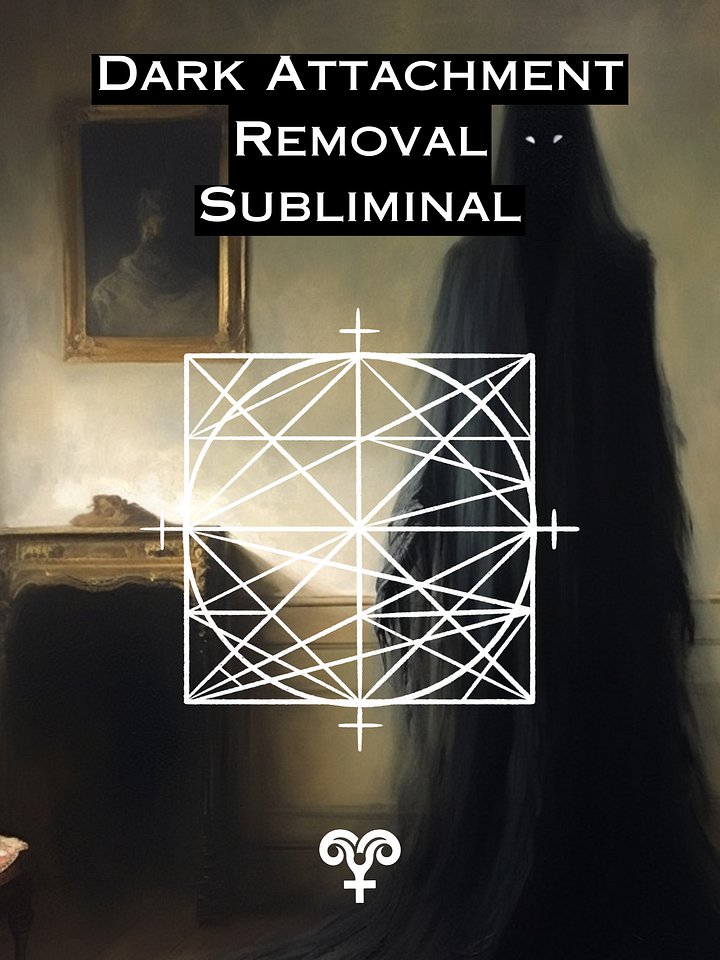 DARK ATTACHMENT REMOVAL Subliminal to Banish Negative Energy, Entities, Parasites. Stop Bad Luck. + 417hz, Take Back Your Energy! product image (1)