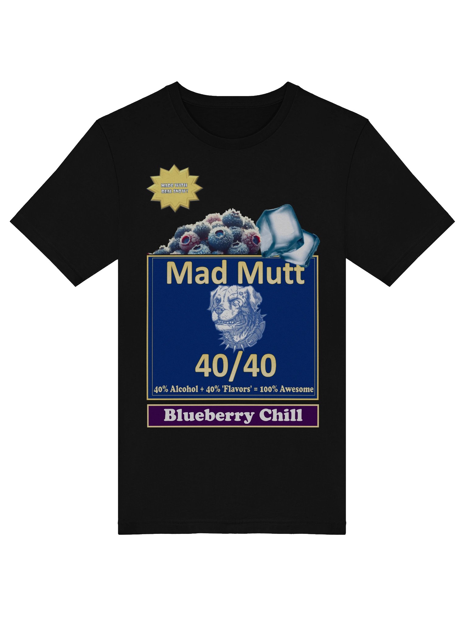 Mad Mutt Tee - Blueberry Chill product image (3)