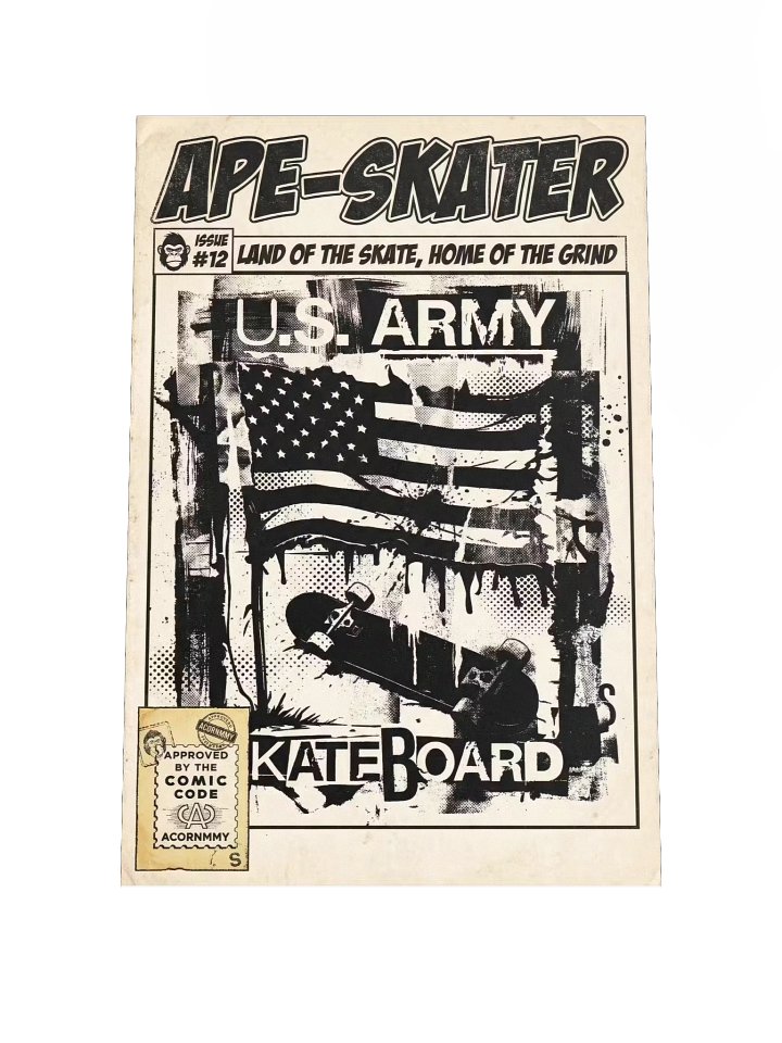 APE-SKATER // ISSUE #12: "ARCHIVAL MONO" (VARIANT H) product image (1)