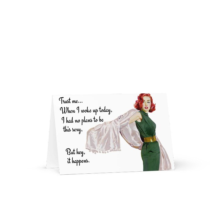 Motivational Greeting Card Looking Beautiful Today product image (2)