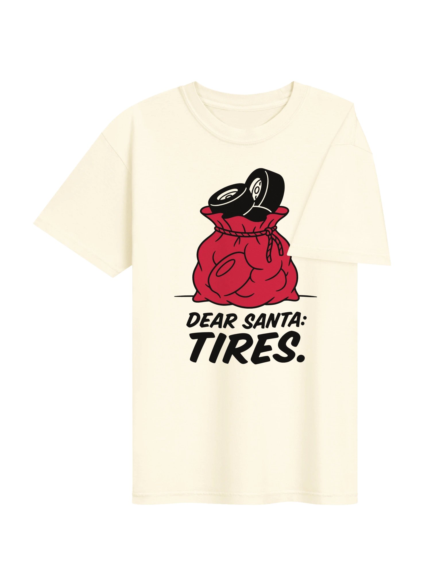 Dear Santa: Tires. Racer Tee product image (7)