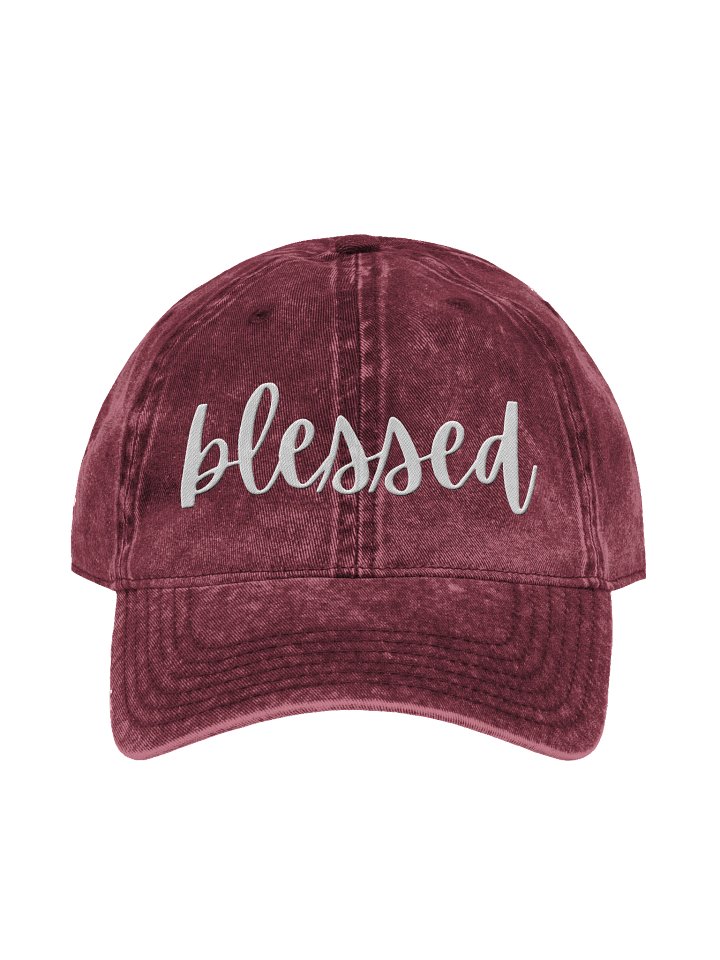 Blessed Vintage Washed Dad Hat product image (2)
