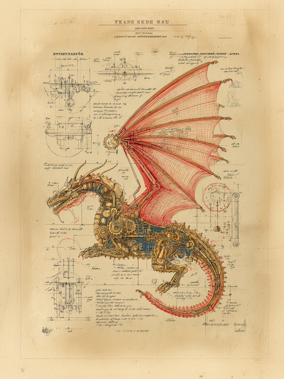 Blueprint of the Iron Wyrm product image (1)