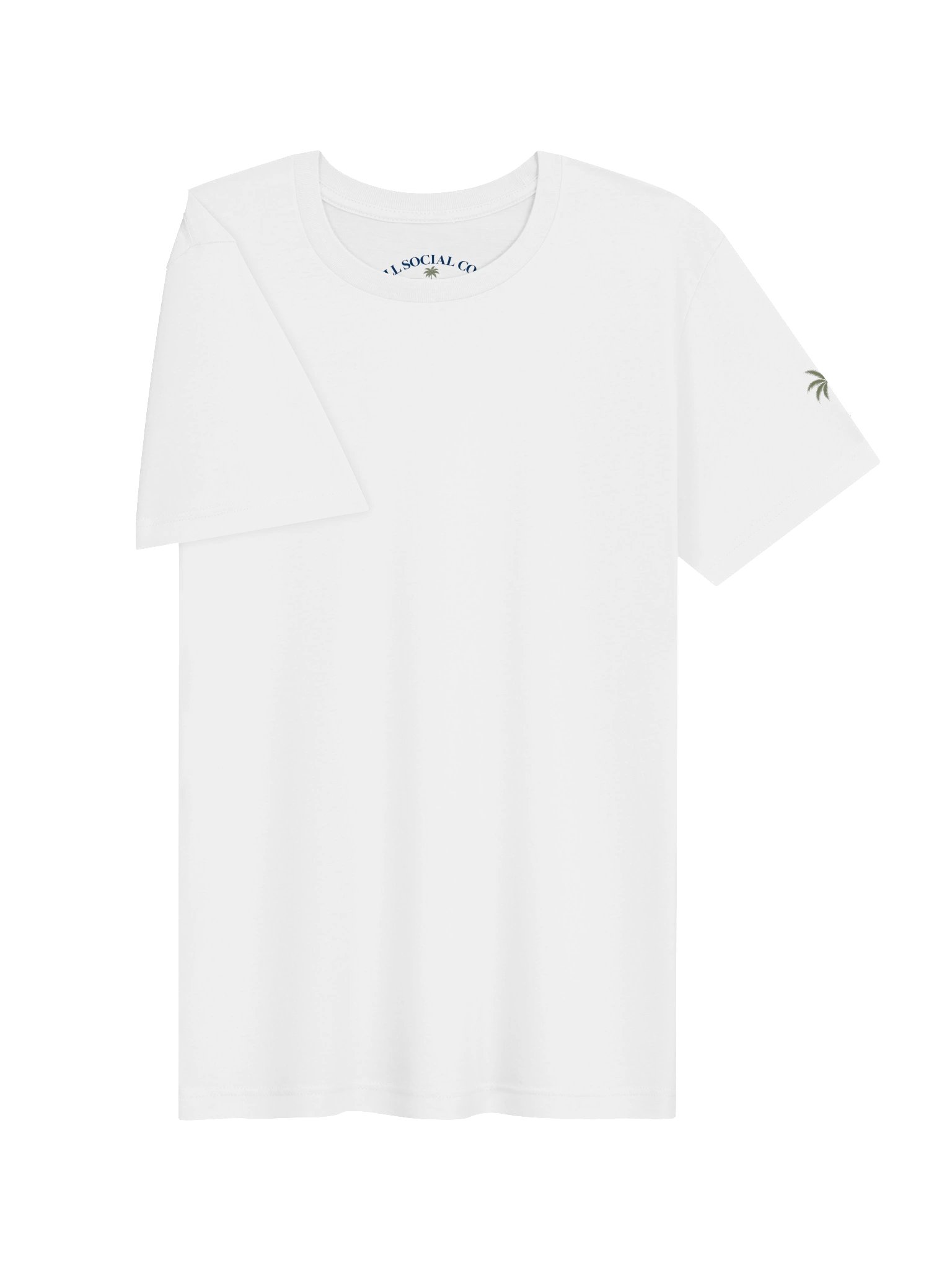 LL Social Co. Coast Palms Essential Tee — Palm | Navy product image (23)