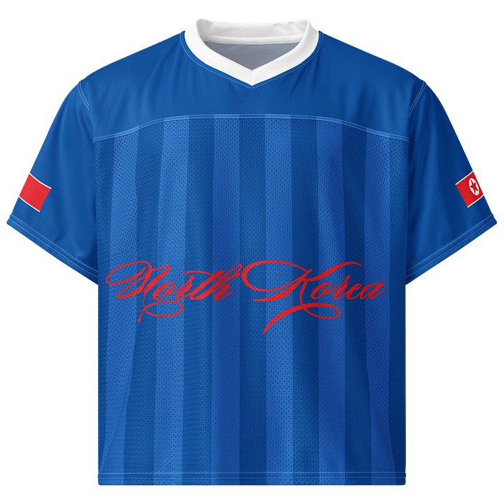 North Korea Boxy Sports Tee product image (1)