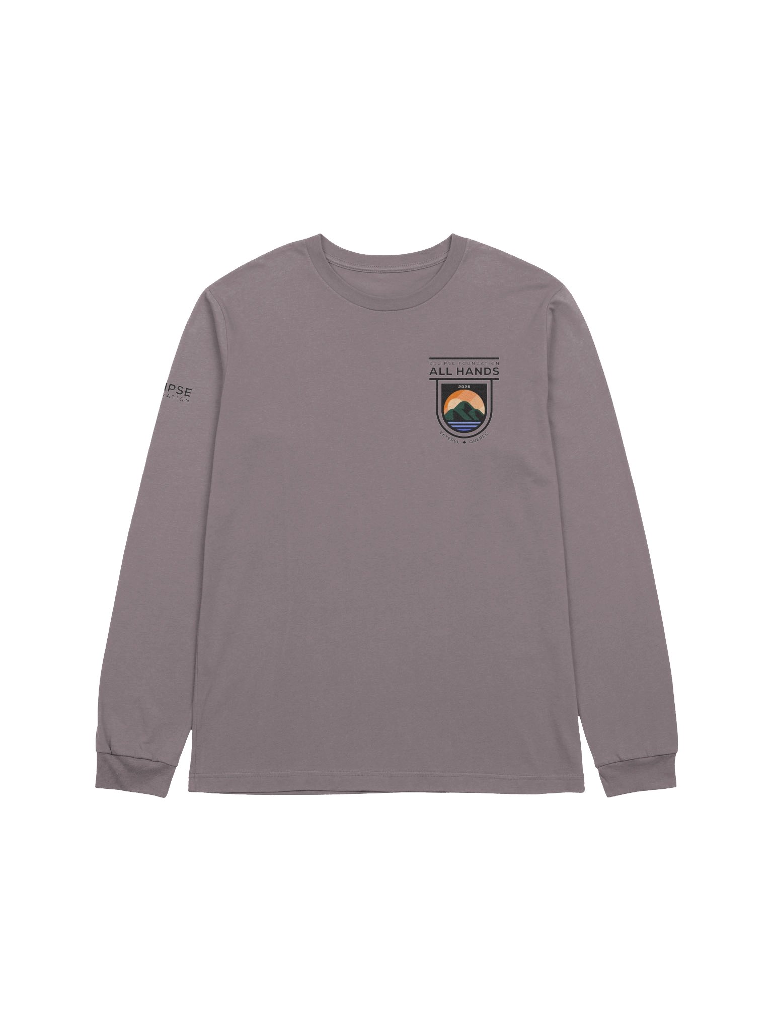 Eclipse Foundation All hands unisex long sleeve shirt product image (1)