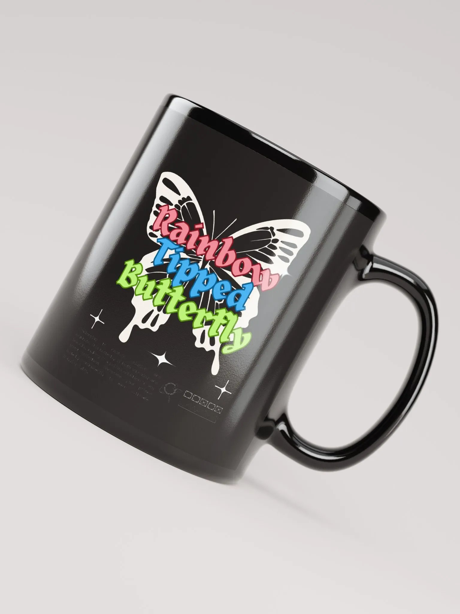 Rainbow Tipped Butterfly Mug product image (8)