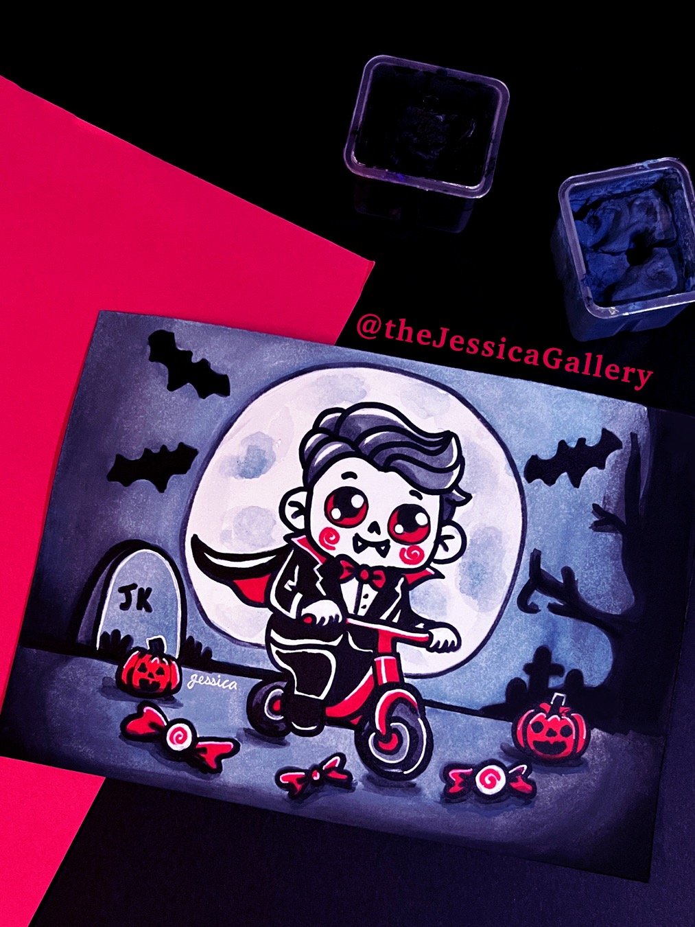 Cemetery Candy Cruise Art Print product image (4)