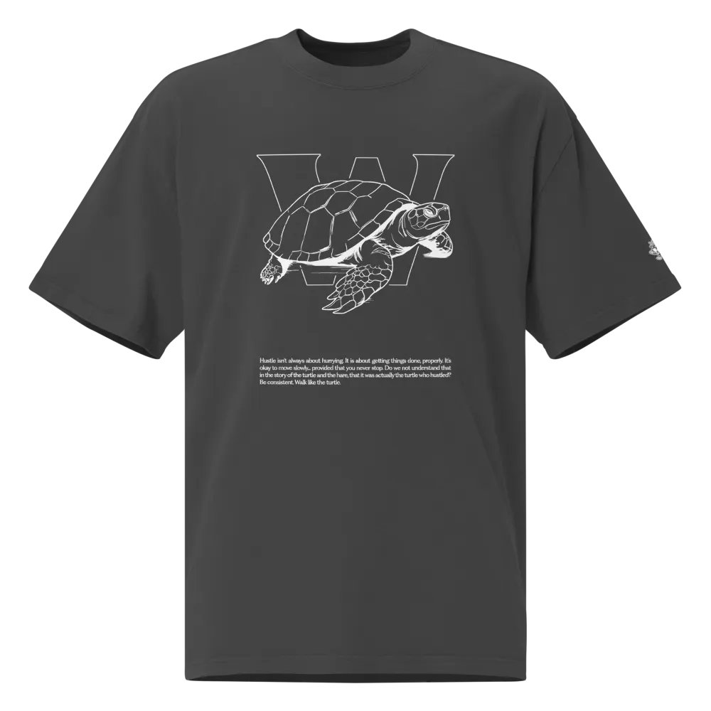 Oversized Faded Dark Ambition T-Shirt product image (1)