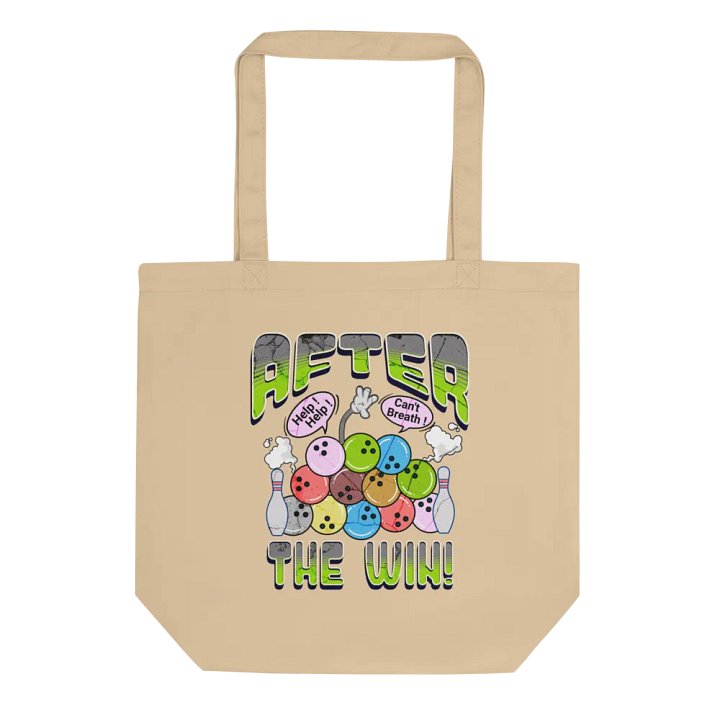 After The Win Bowling Ball Madness Eco Tote Bag product image (1)