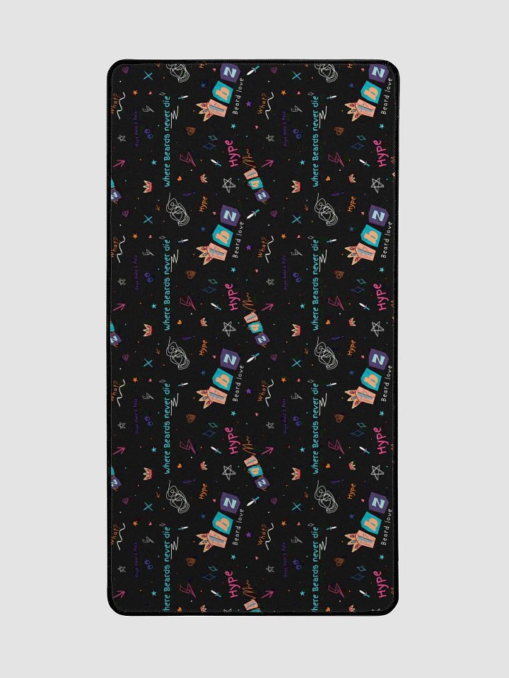 Doodle Pattern Extended Desk Mat product image (2)