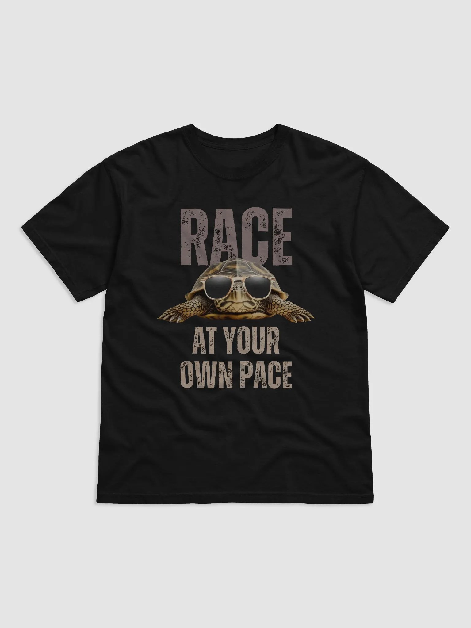 Race At Your Own Pace Turtle Tee product image (1)