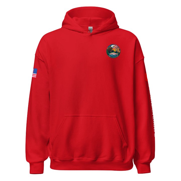 RED HOODIE product image (1)
