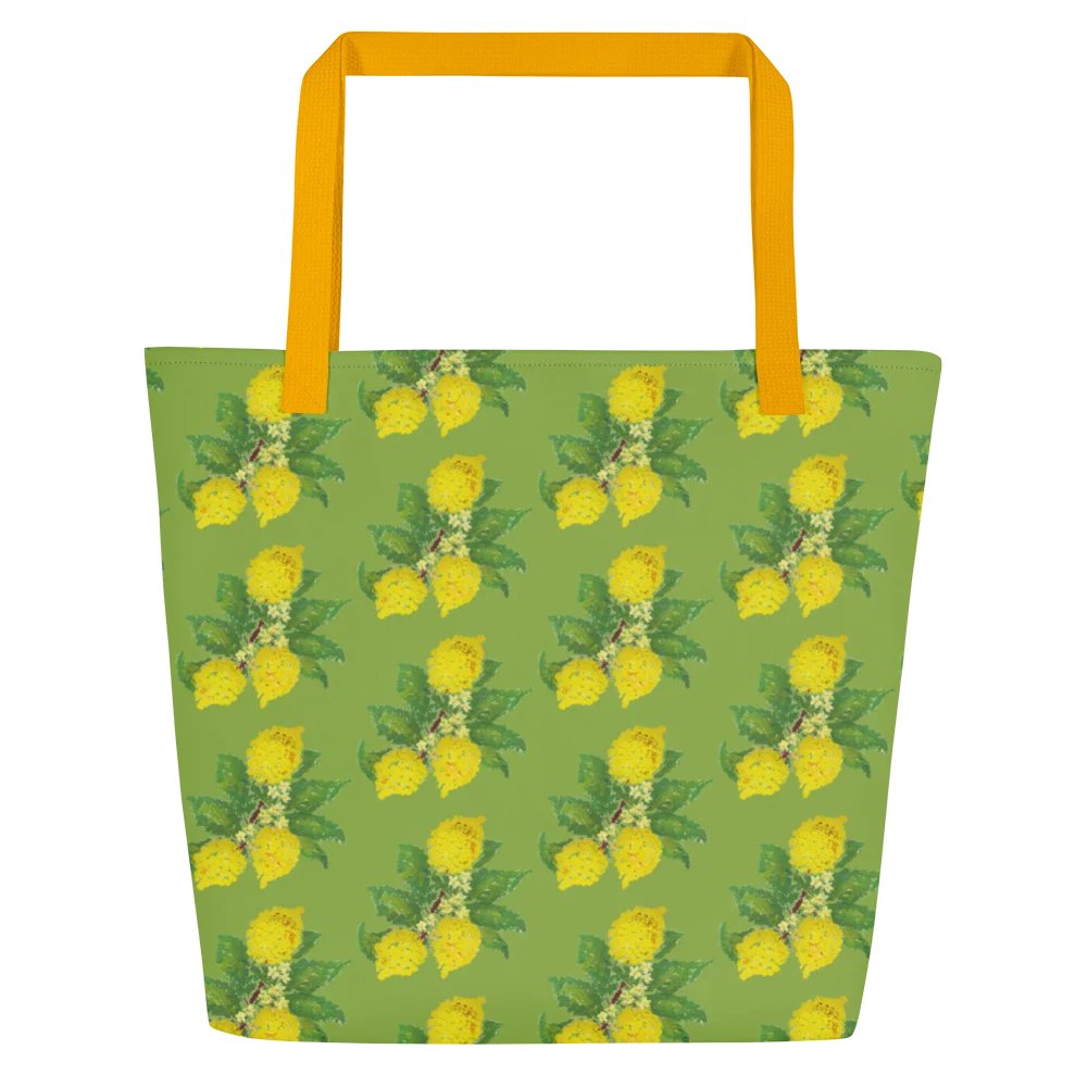 Lemon Love Large Tote Bag product image (3)
