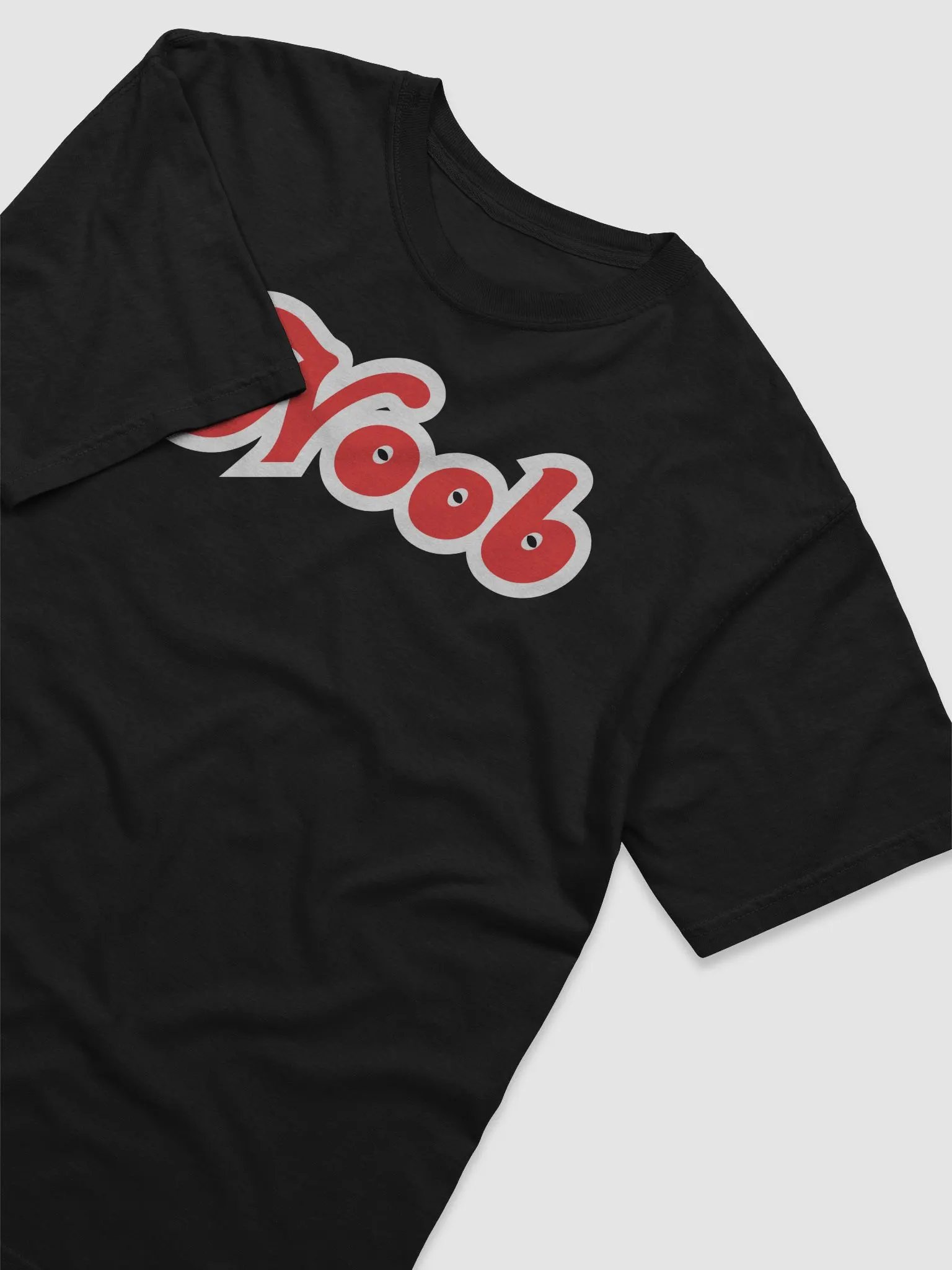 Bold 'Noob' Typography Tee product image (5)
