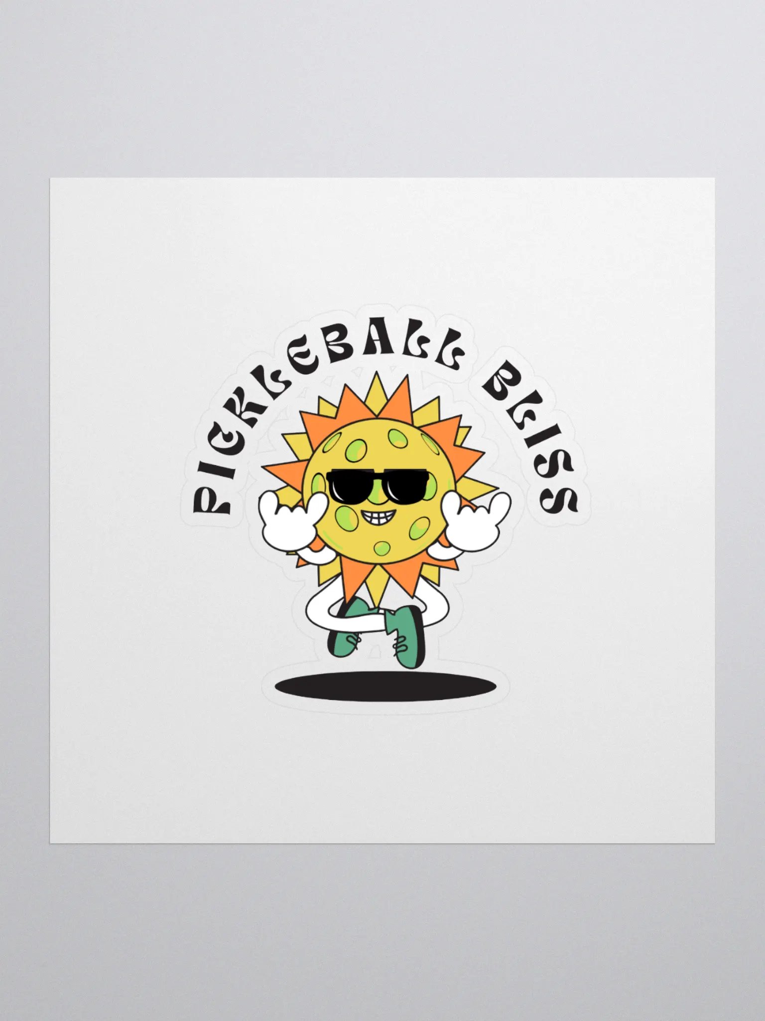 Sunny Pickleball Bliss Sticker Pack product image (1)