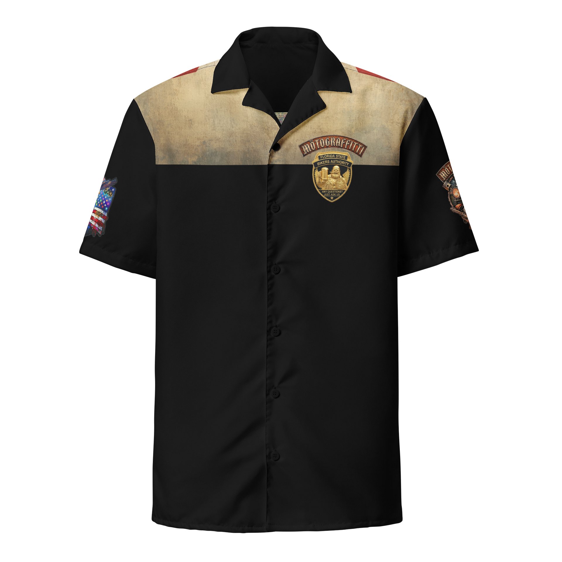 MötoGraffitti "Florida State Bikers Authority" Club Shirt product image (1)