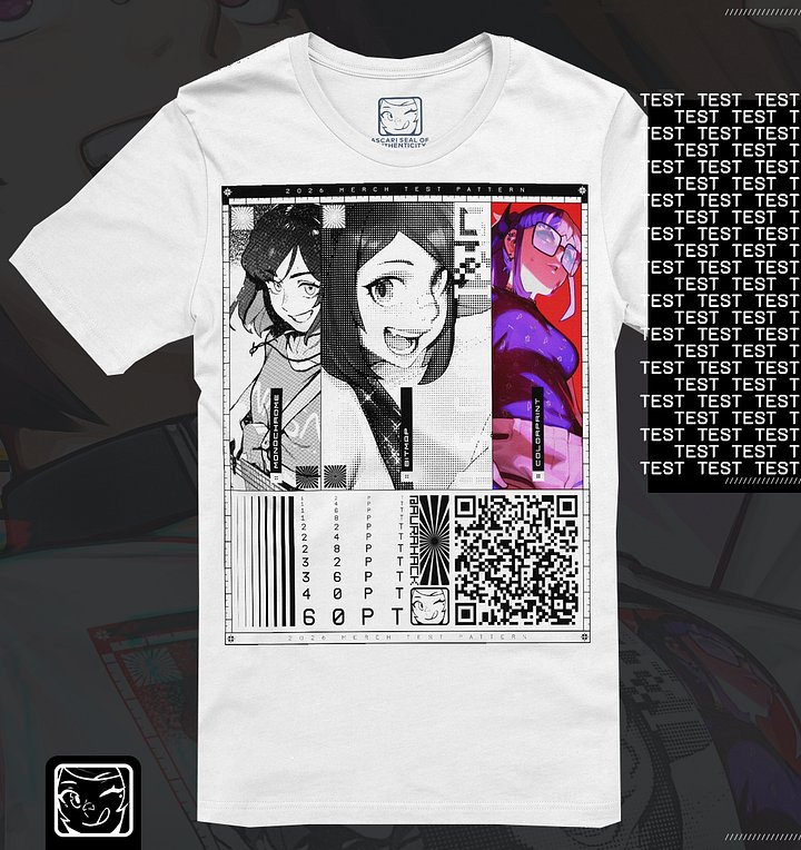 TEST PATTERN_SHIRT product image (1)