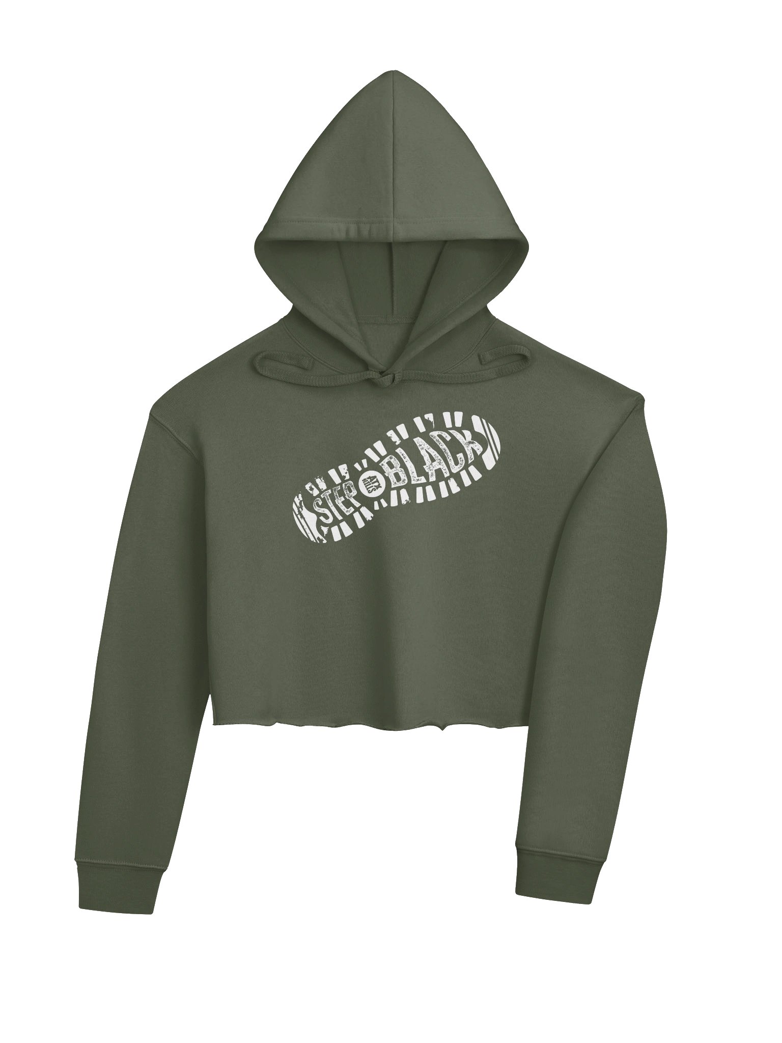 Step-Black Crop Hoodie product image (11)