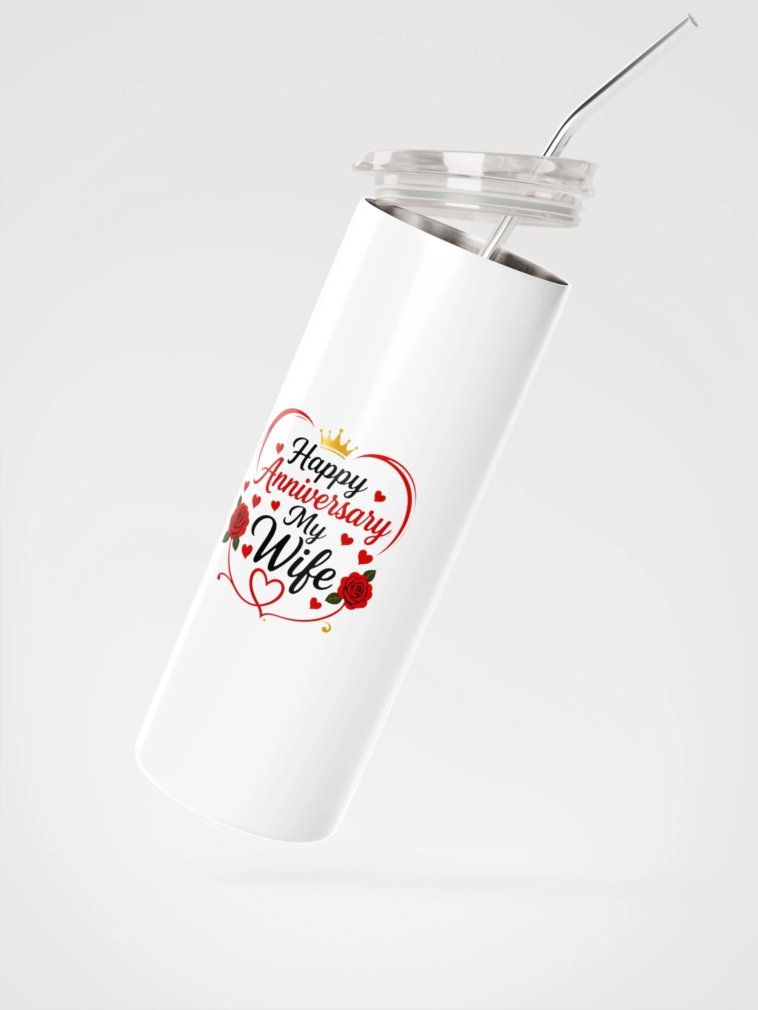 Happy Anniversary My Wife Tumbler product image (2)