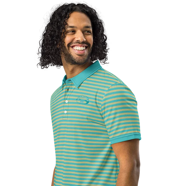 Green Stripped Polo product image (2)