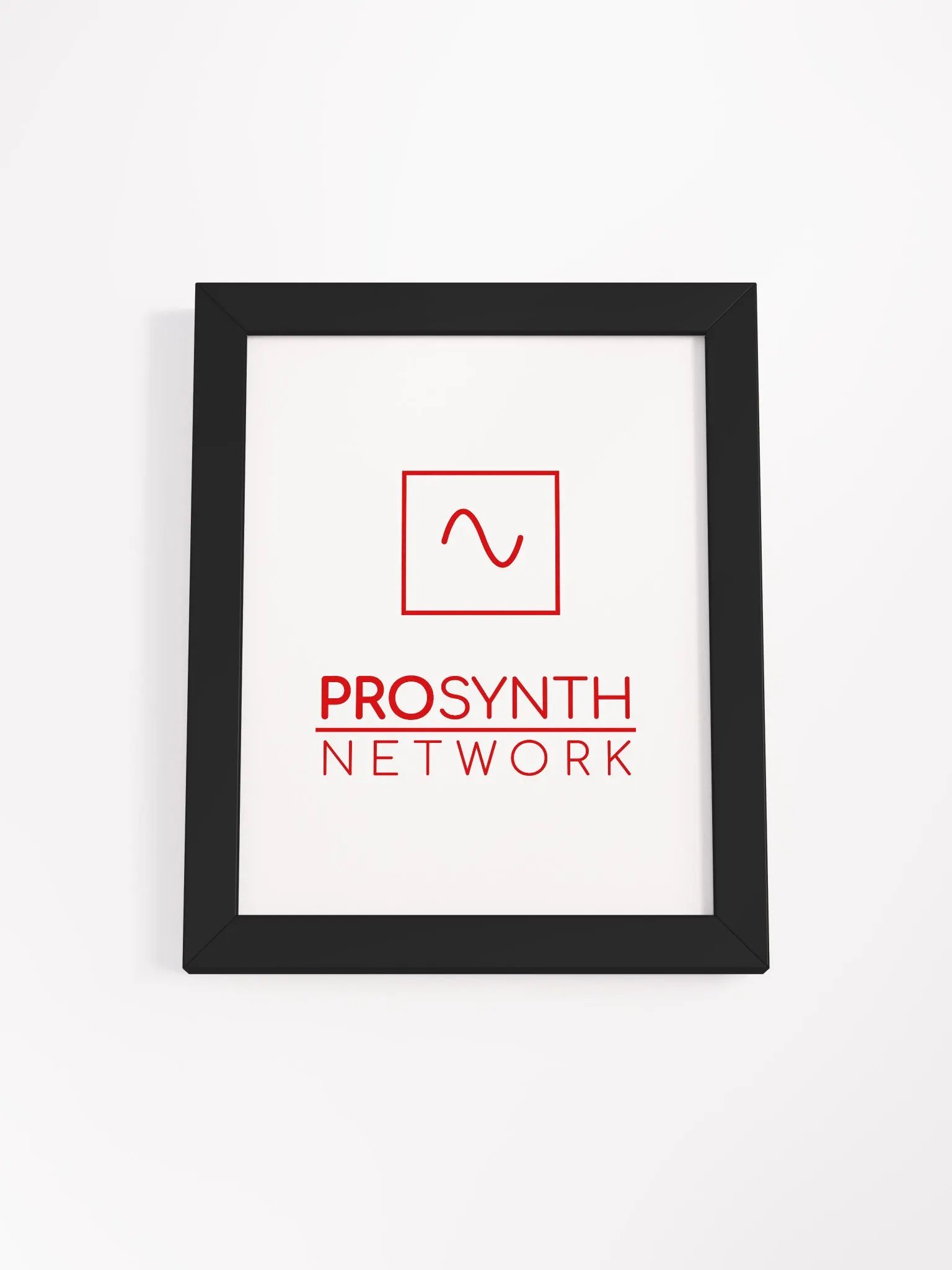 Pro Synth Network Framed Matte Poster product image (14)