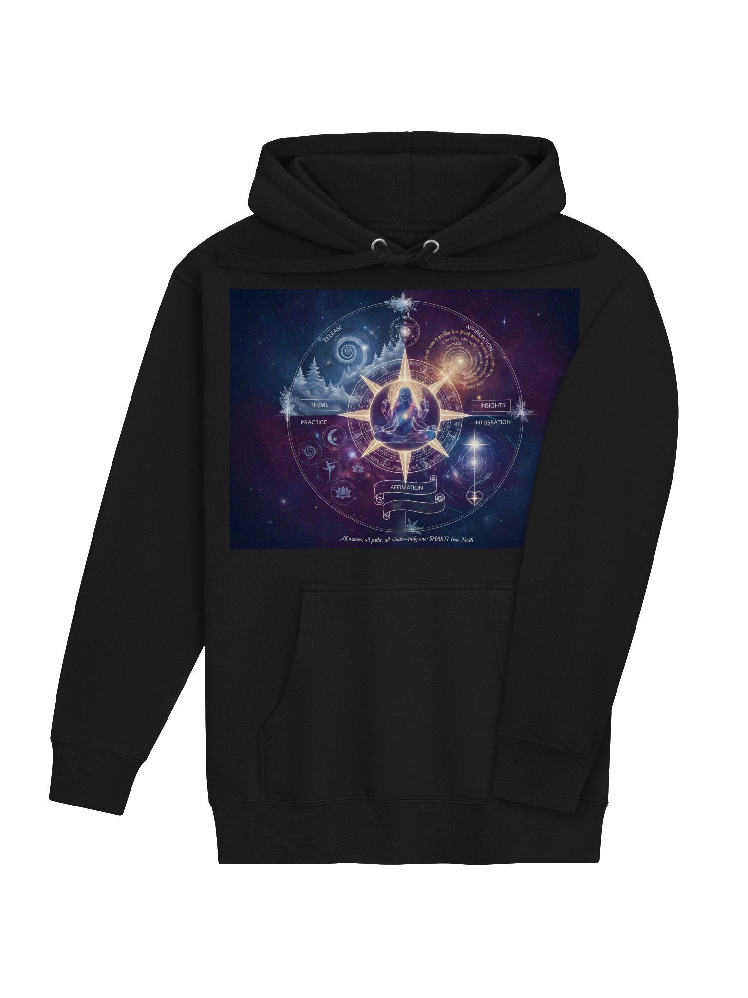 Shakti True North Cosmic Meditation Hoodie product image (4)