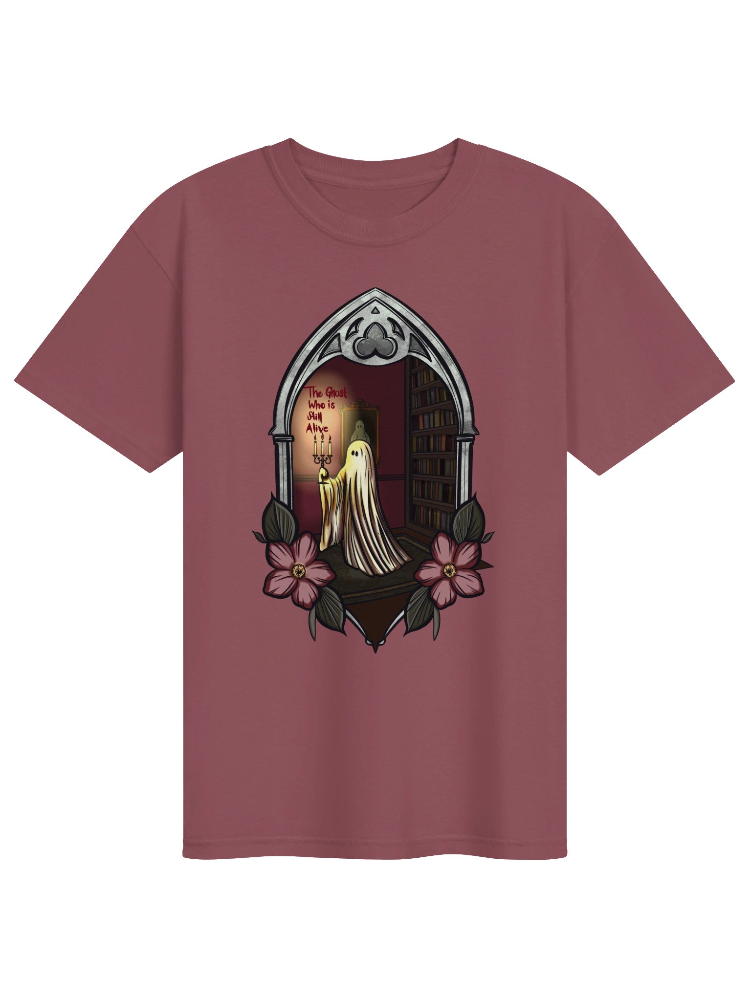 "Ghost Who Is Still Alive" Spooky Comfort Colors T-Shirt product image (1)
