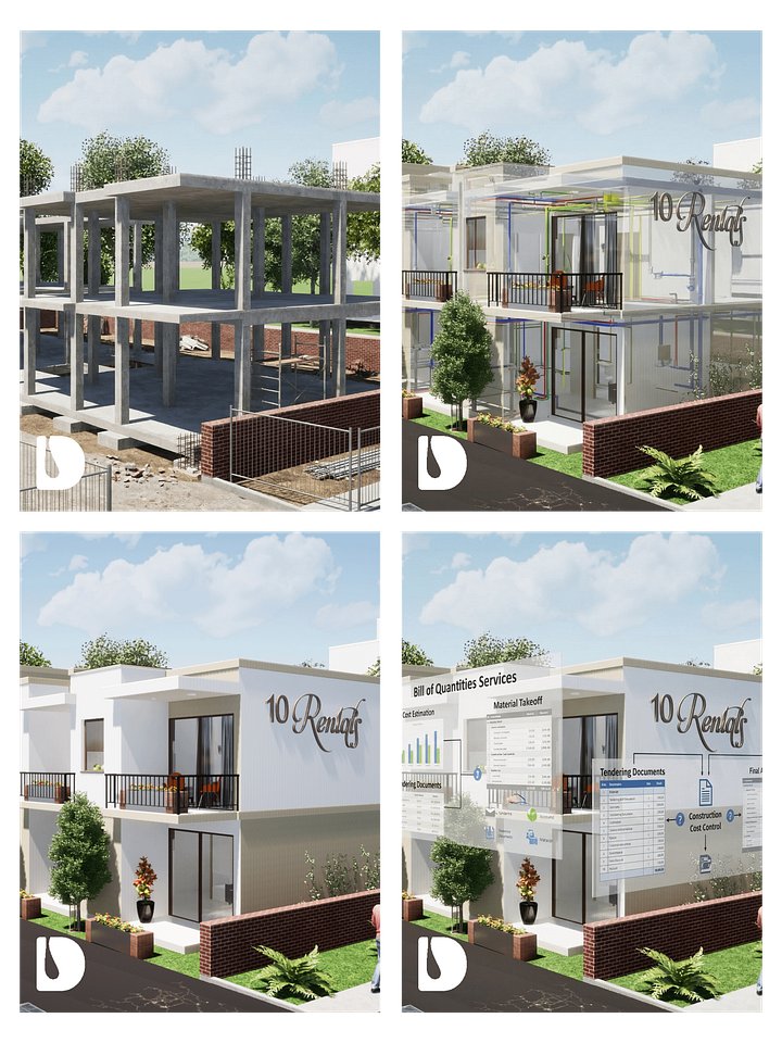 Complete Package Bundle – 10-Unit Apartment Block | DA21101A product image (1)