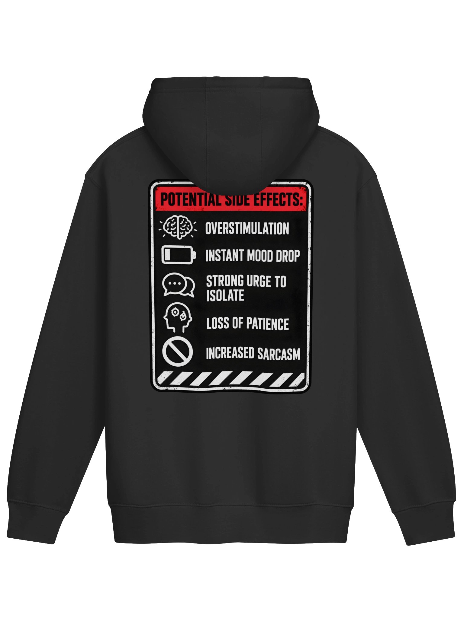 Warning: Human Interaction™ Hoodie product image (2)