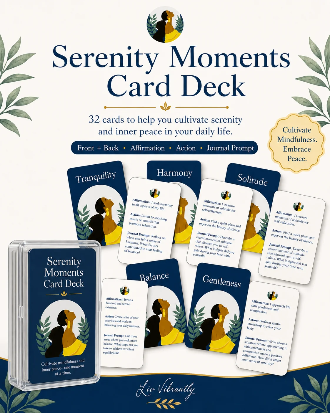 Serenity Moments Card Deck product image (1)