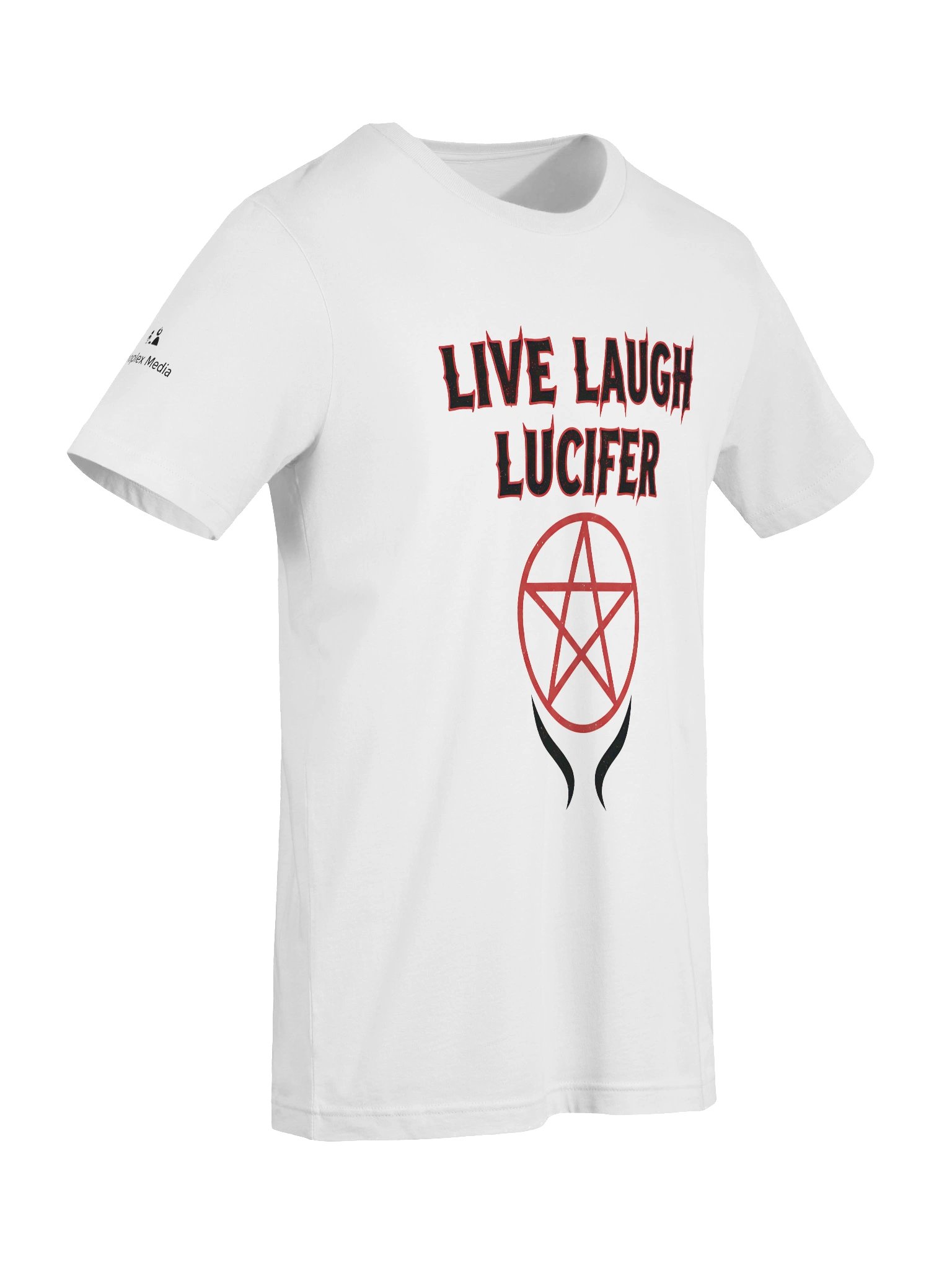 Live Laugh Lucifer 2026 Tee - White product image (10)