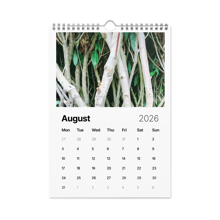 Canopy of Time: 2026 Wall Calendar product image (2)