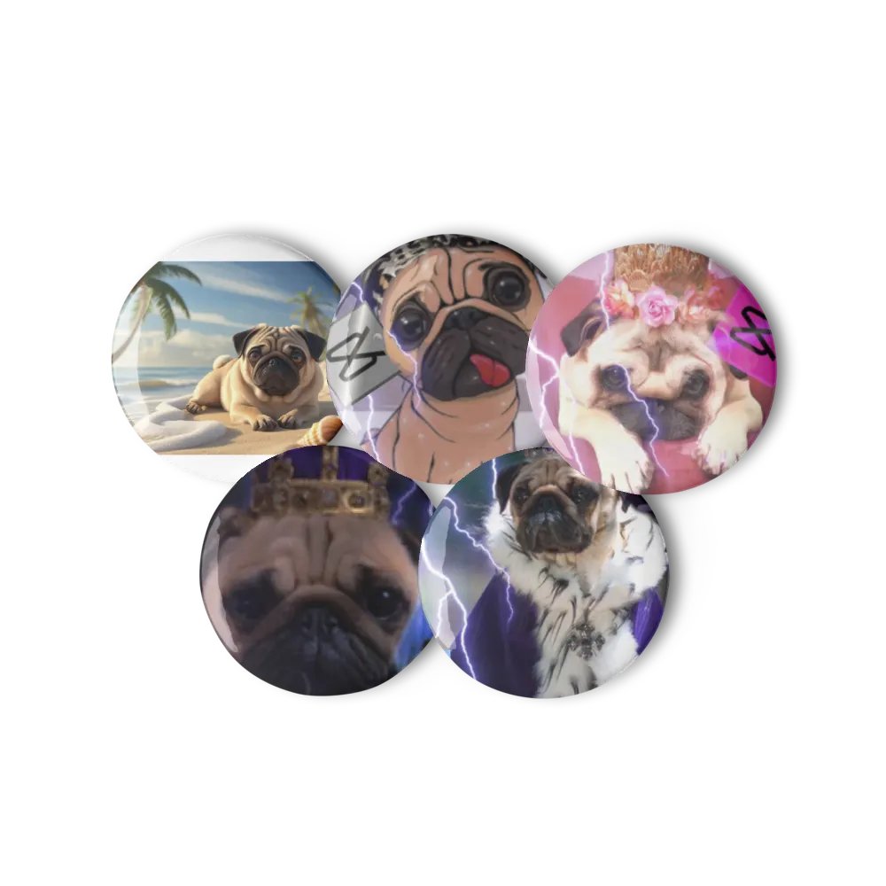 Pug Squad Pins Collection product image (11)