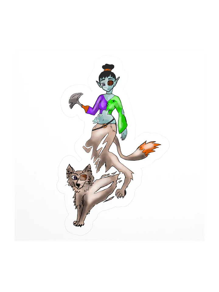 Tara Foxtail Sticker product image (2)