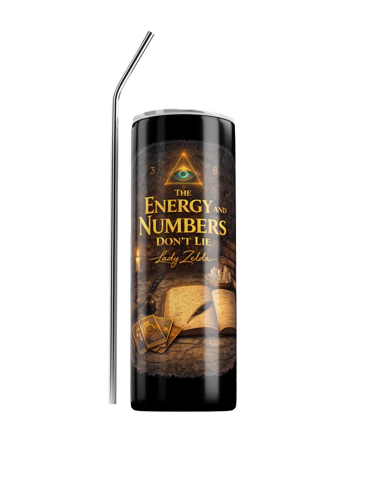 Energy and Numbers Don't Lie Tumbler product image (2)