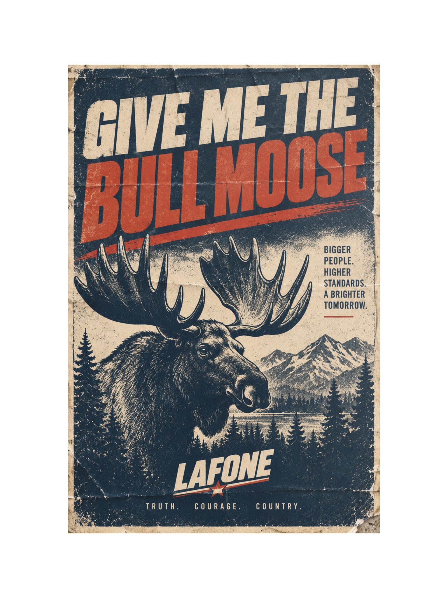 BULL MOOSE Poster product image (1)