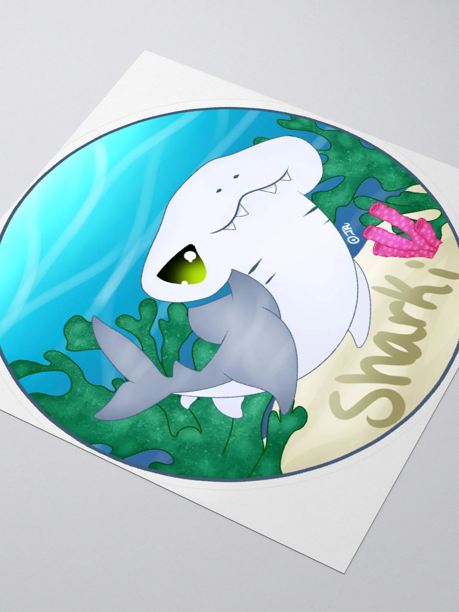 Sharki sticker product image (3)
