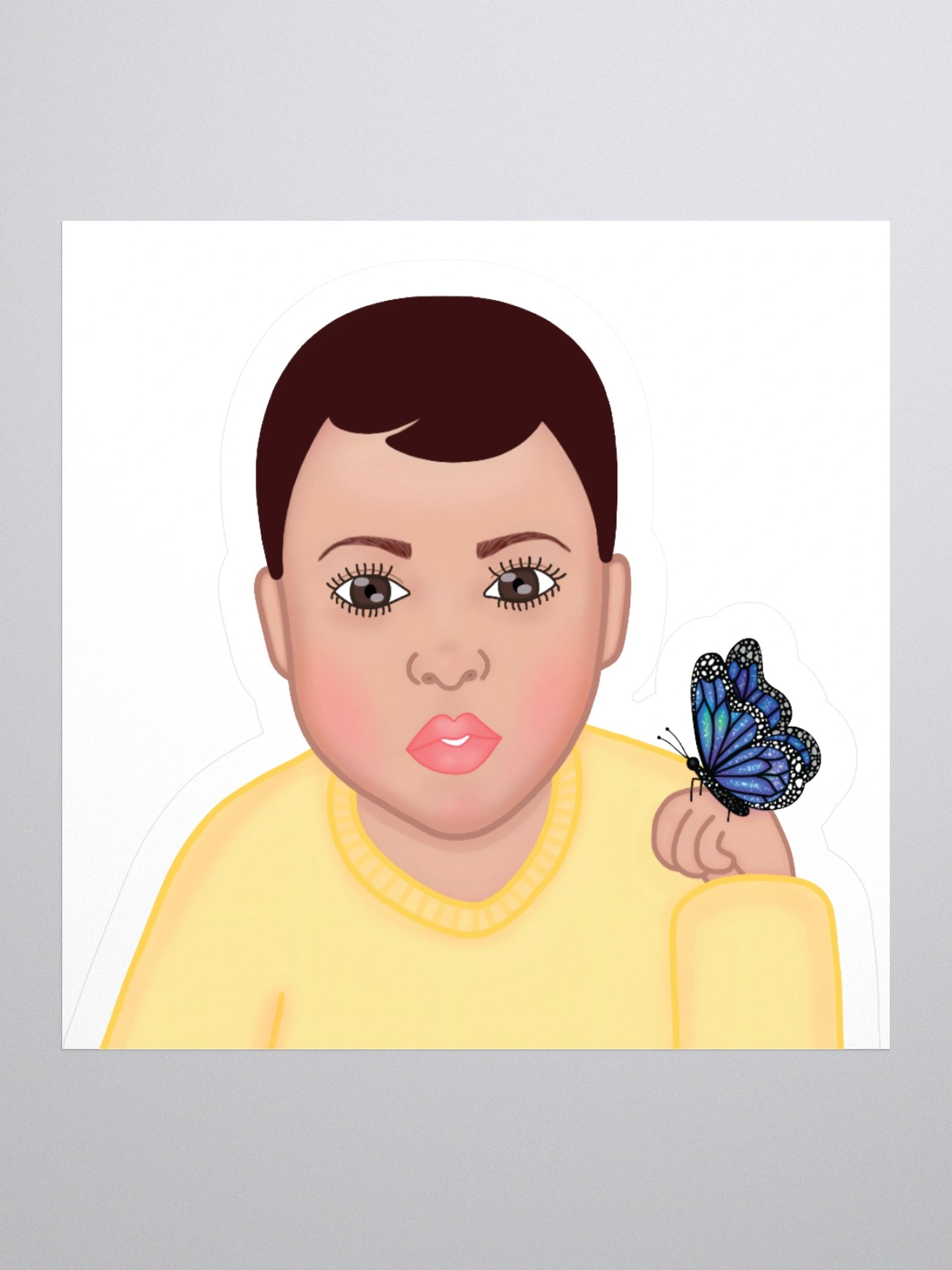 God's Little Butterfly Sticker product image (1)