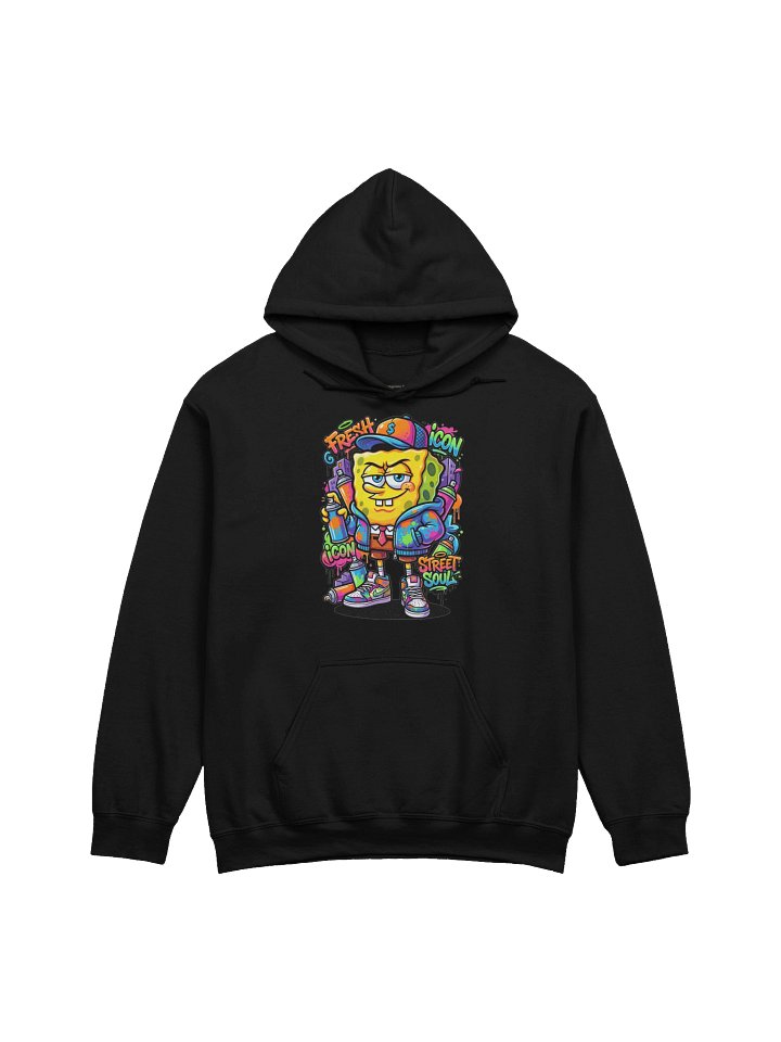 Spongebob graffiti hoodie product image (1)
