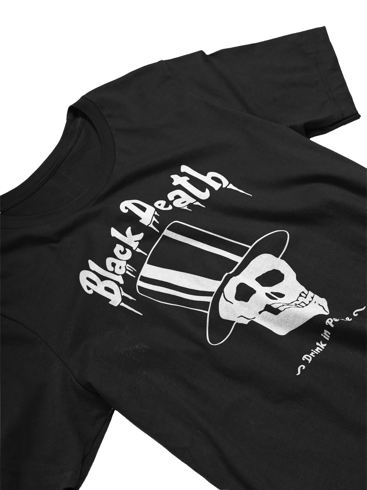 BLACK DEATH - DRINK IN PEACE TEE product image (1)
