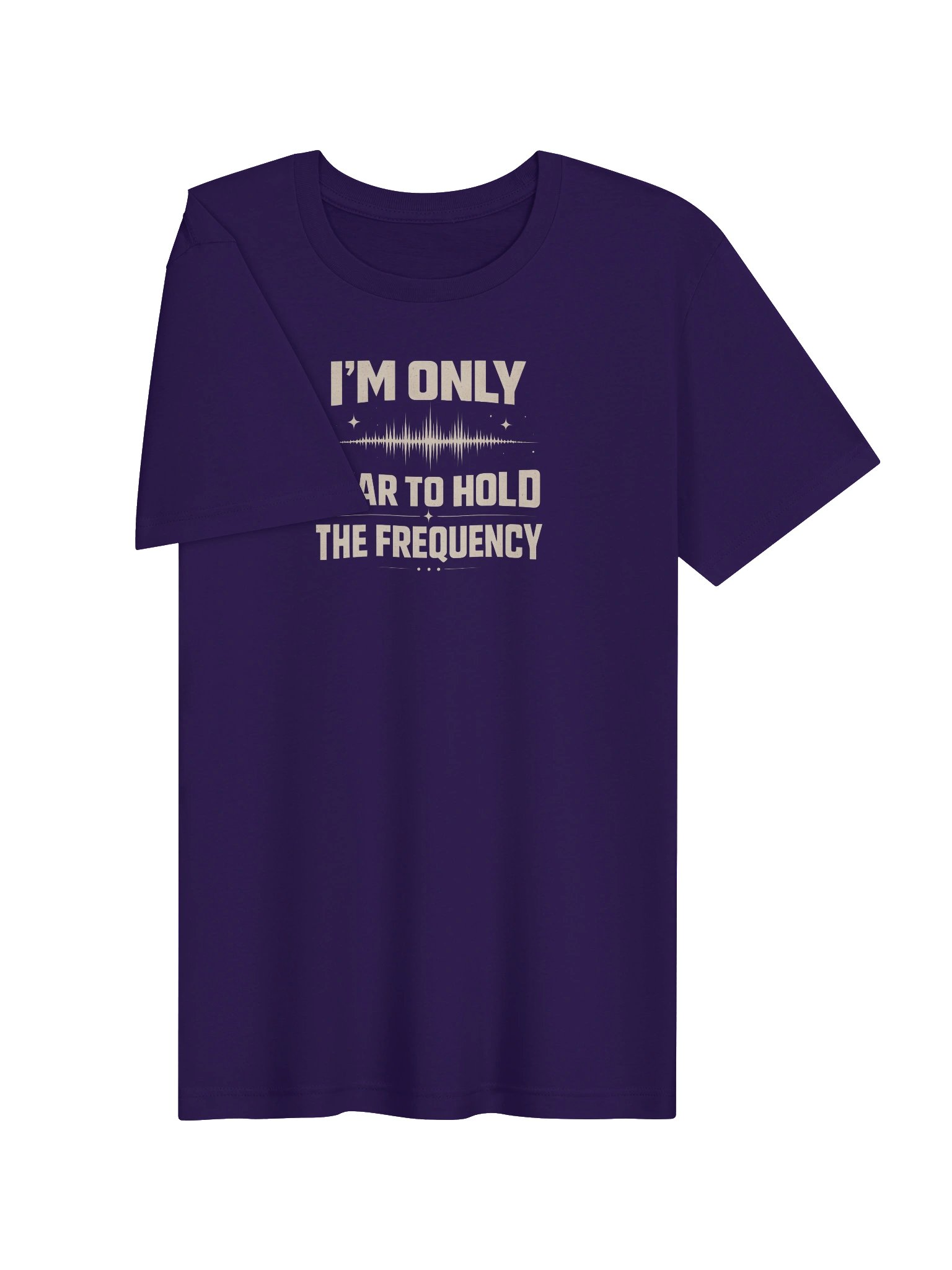 "I'm only hear to hold the Frequency" Meme Shirt product image (63)