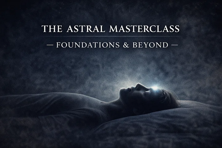 The Astral Masterclass  Foundations & Beyond Dream Mastery · Conscious Travel · Walking Between Worlds product image (1)