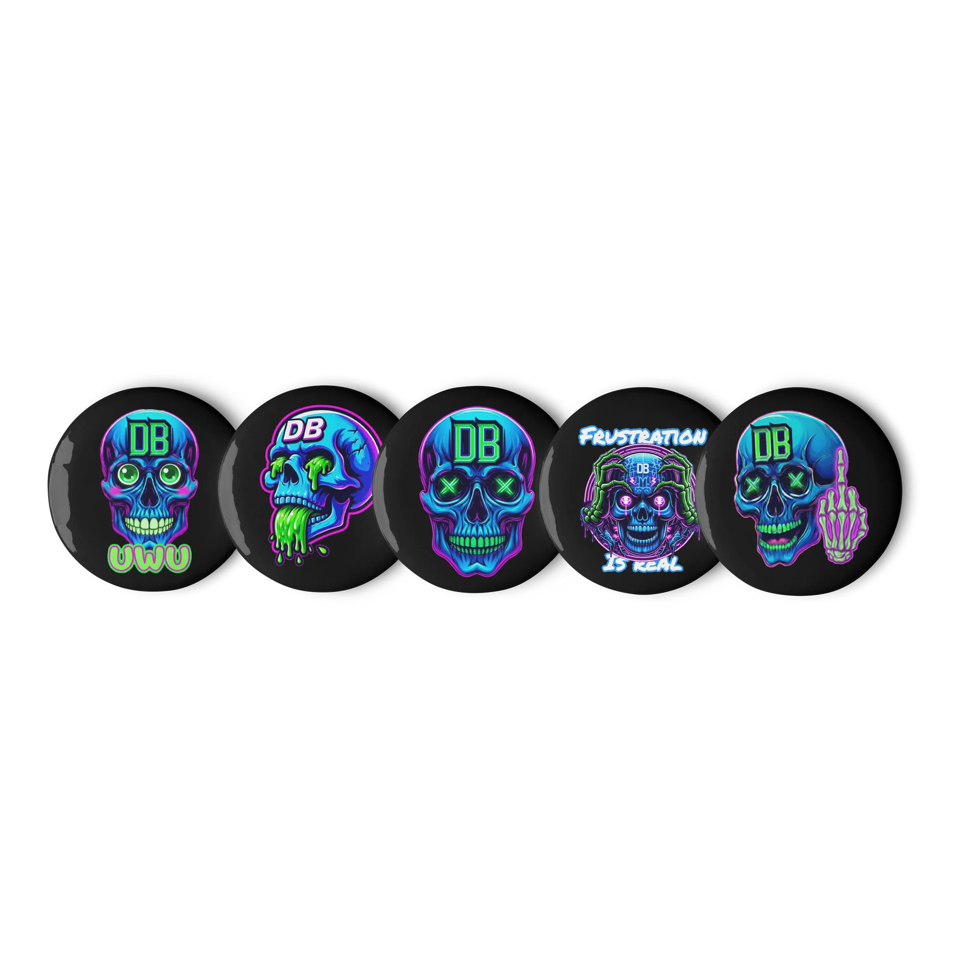Ultimate DullBlah Pin-Back Button Set product image (1)