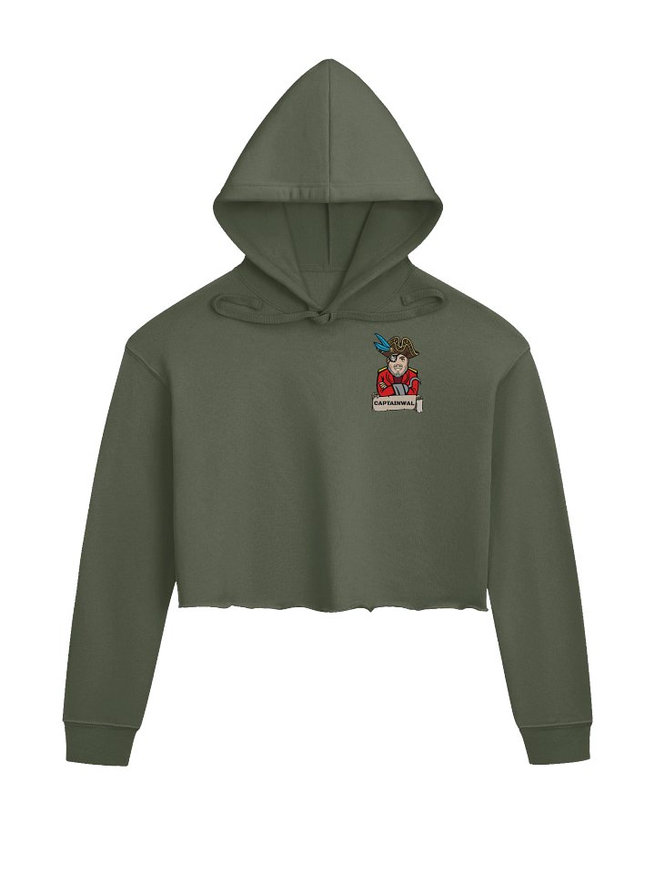 Captainwal Fleece Crop Hoodie product image (1)