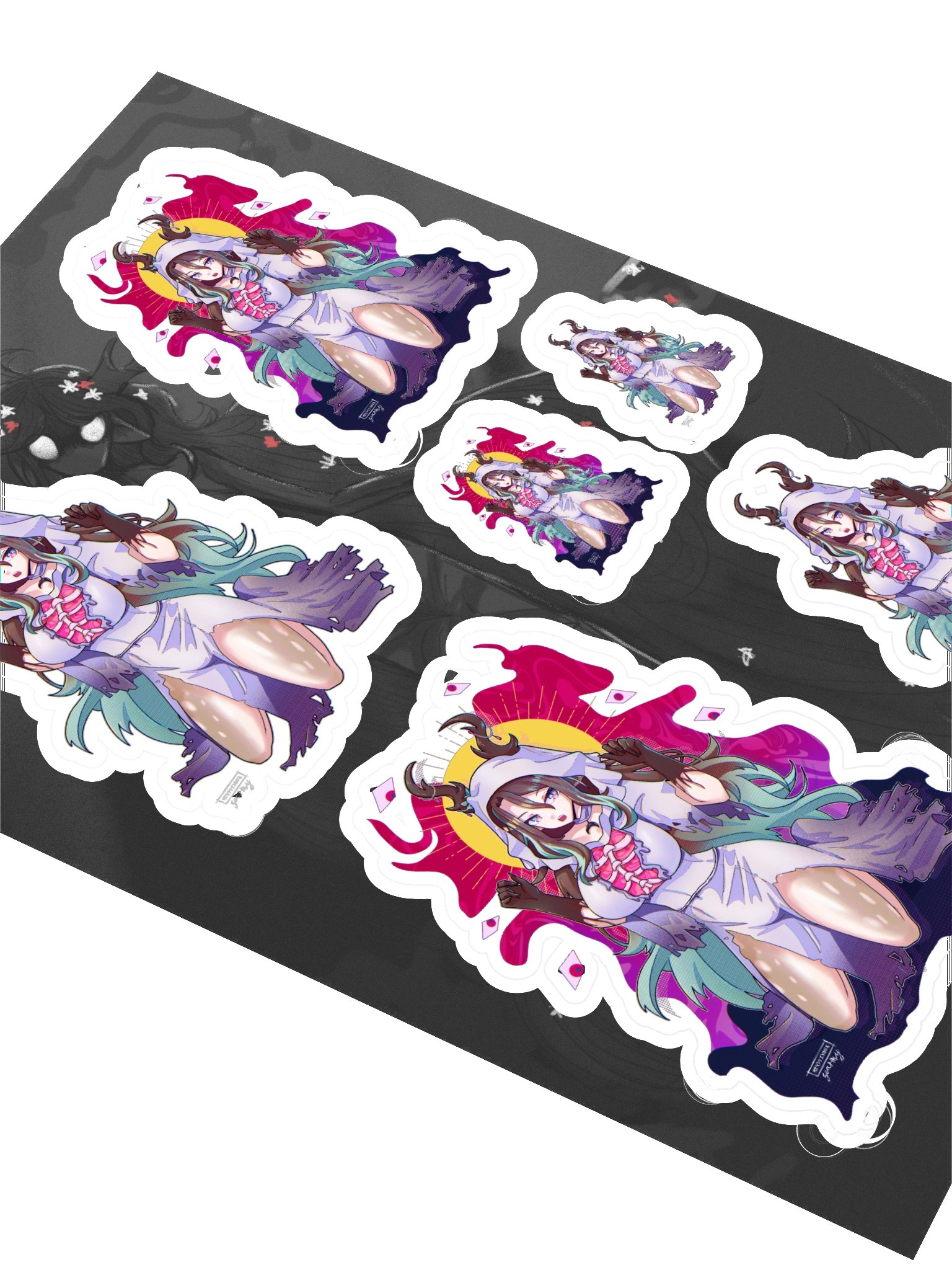 Spectral Doe Sticker Sheet product image (2)