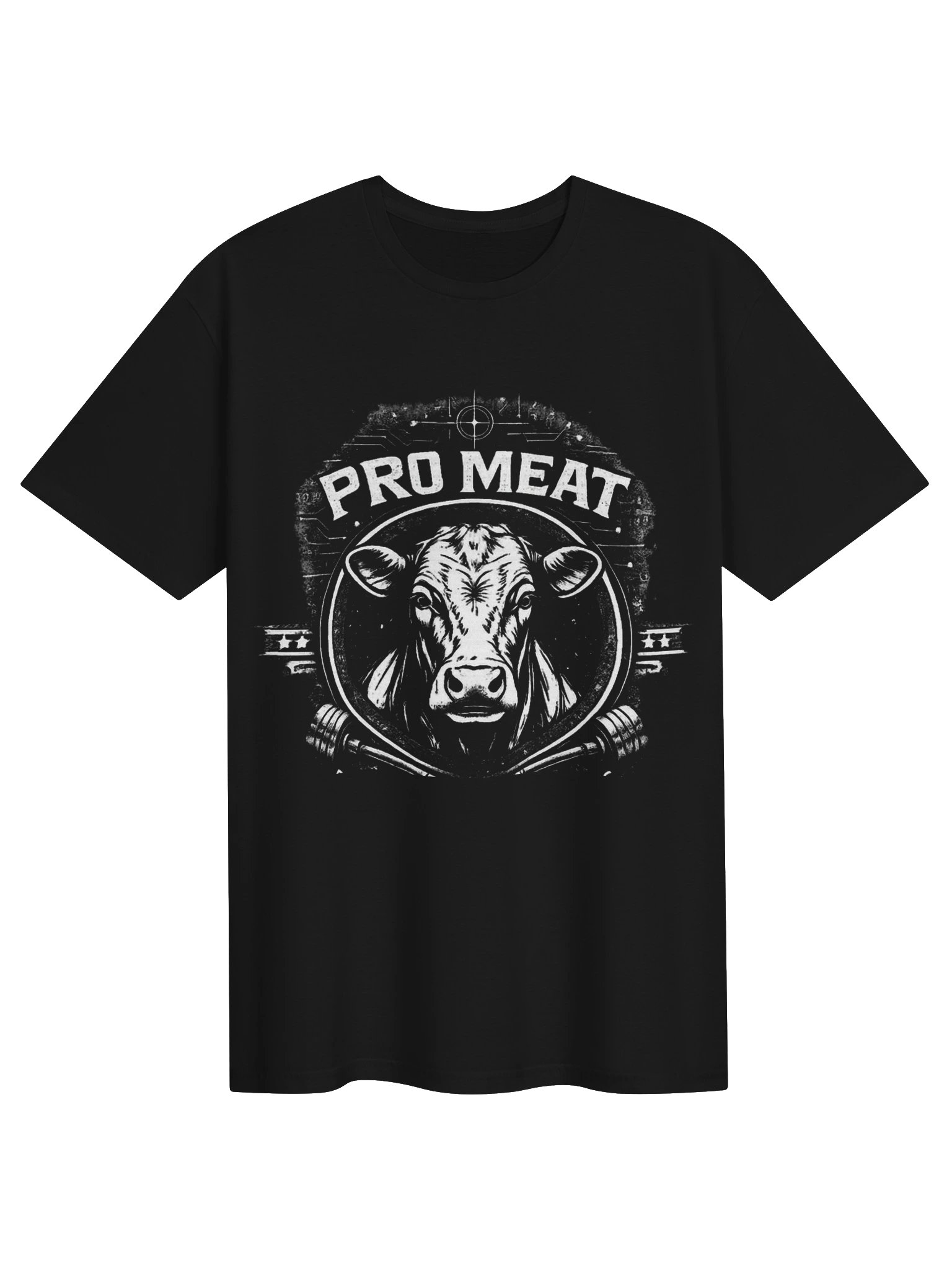 Real Food Society Pro Meat T-Shirt (Dark) product image (1)
