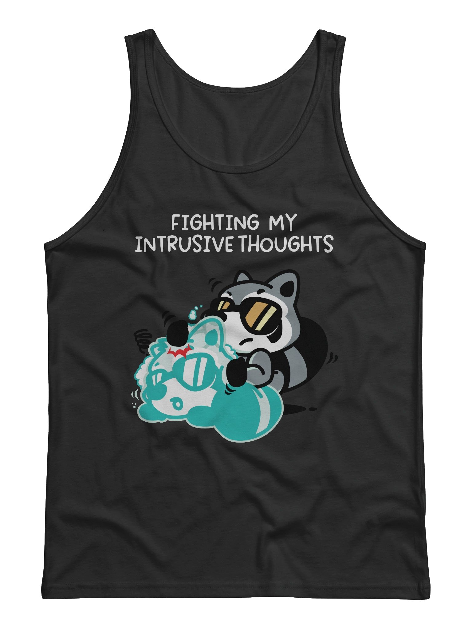 Fighting My Intrusive Thoughts Tank Top product image (2)